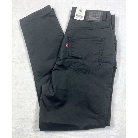 Levi's Women's High-Waisted Mom Jeans Black Size 29x30 NWT - Picture 1 of 7